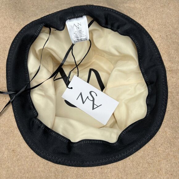 Anthropologie ASN NWT The Harper Felt Hat Women’s Tan Rancher Floppy Packable - Picture 3 of 6